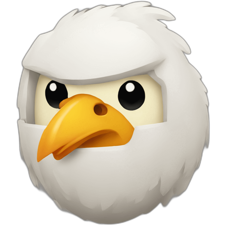 pixel ninja-chicken emoji