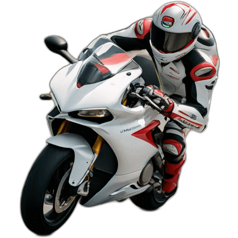 Dauphin sur Ducati emoji