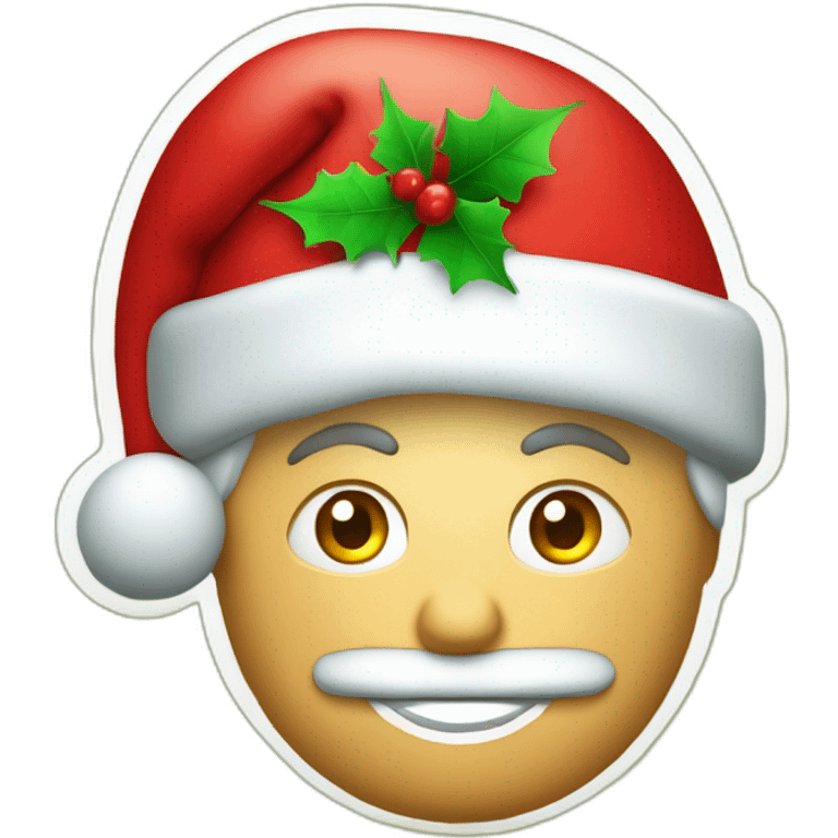 un adorno navideño rojo y verde con la palabra Dalia en el medio emoji