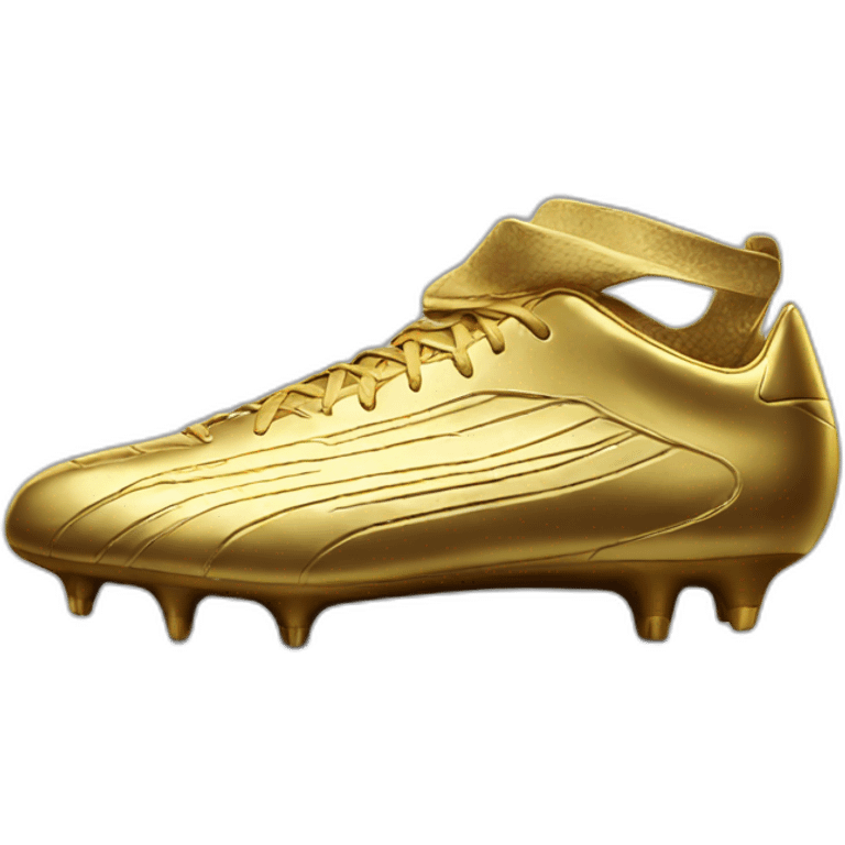 golden football boot emoji