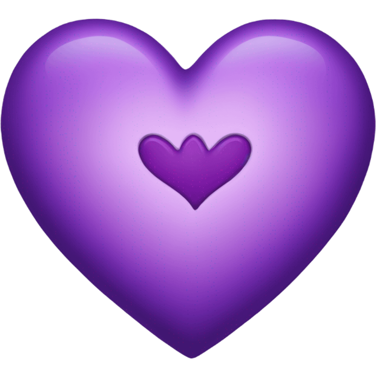 Purple Heart emoji