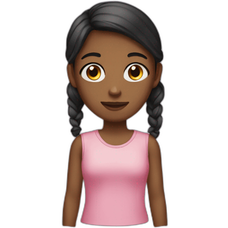 A girl  emoji