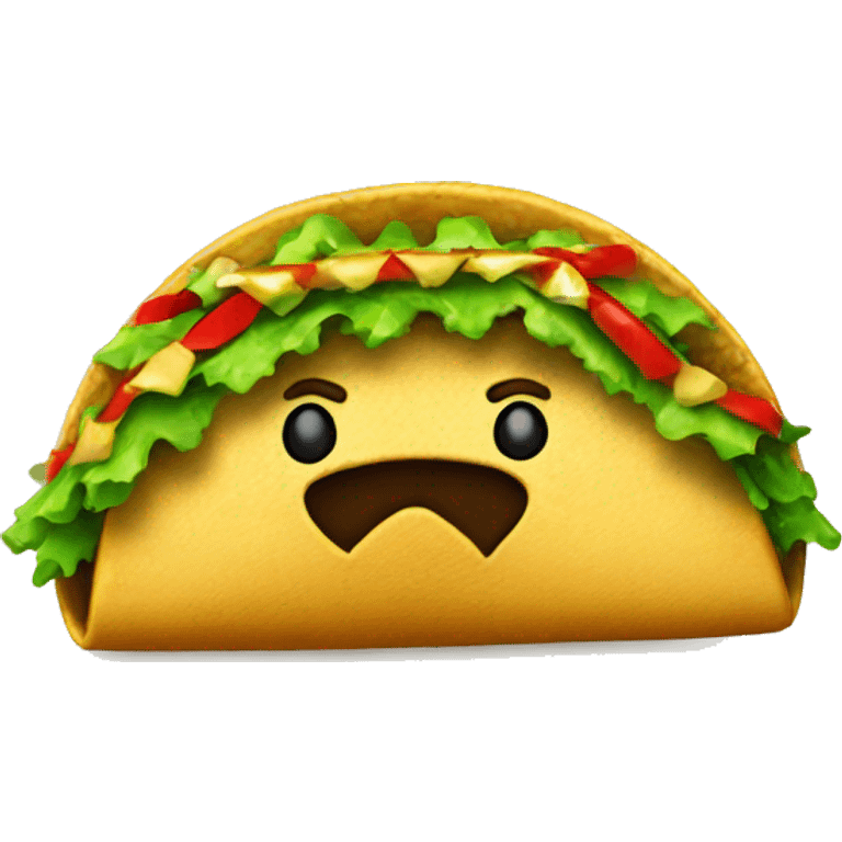 Taco Christmas emoji