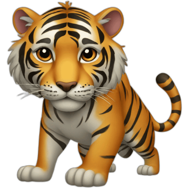 Tiger liberation emoji