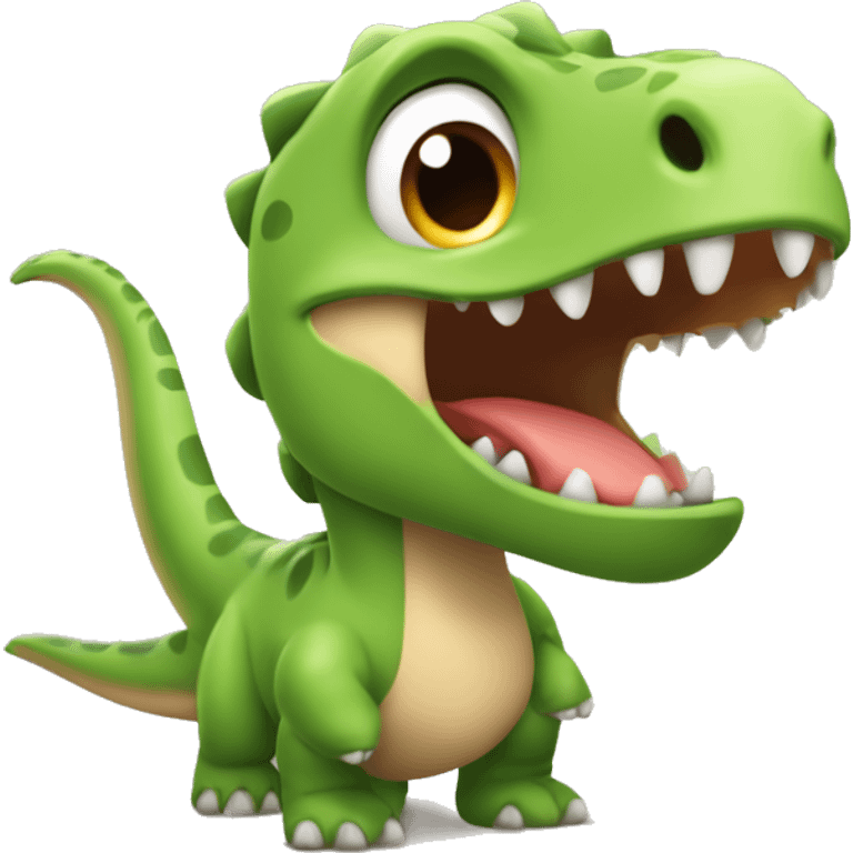 Dinosaure tout mignon  emoji