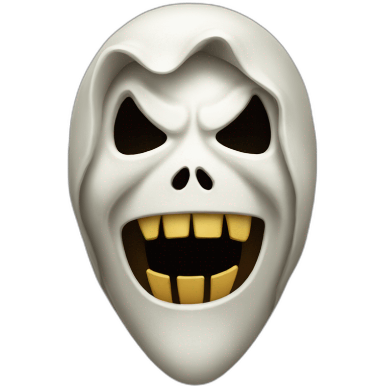 Christmas ghostface from scream emoji