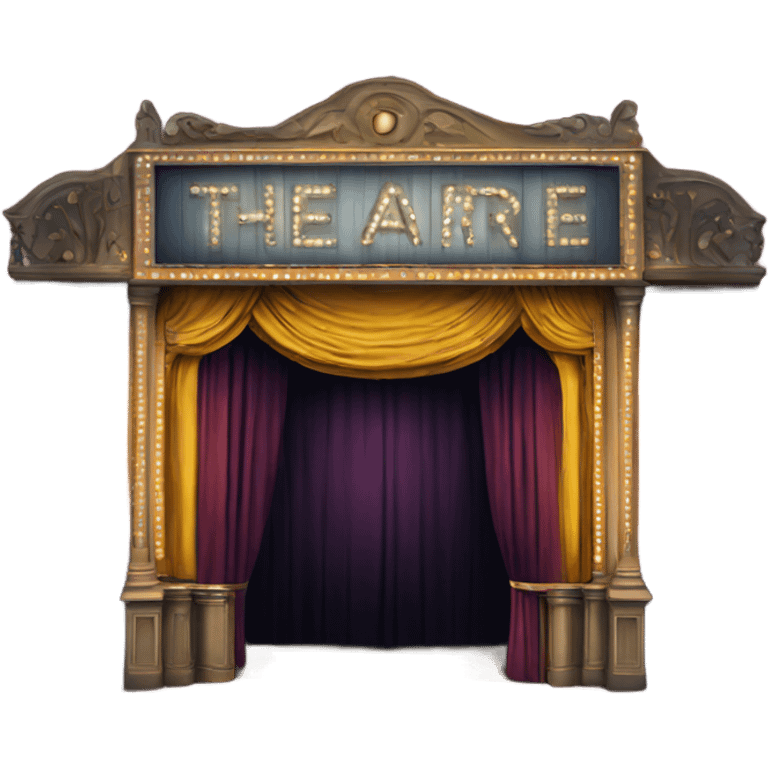 Theatre marquee emoji