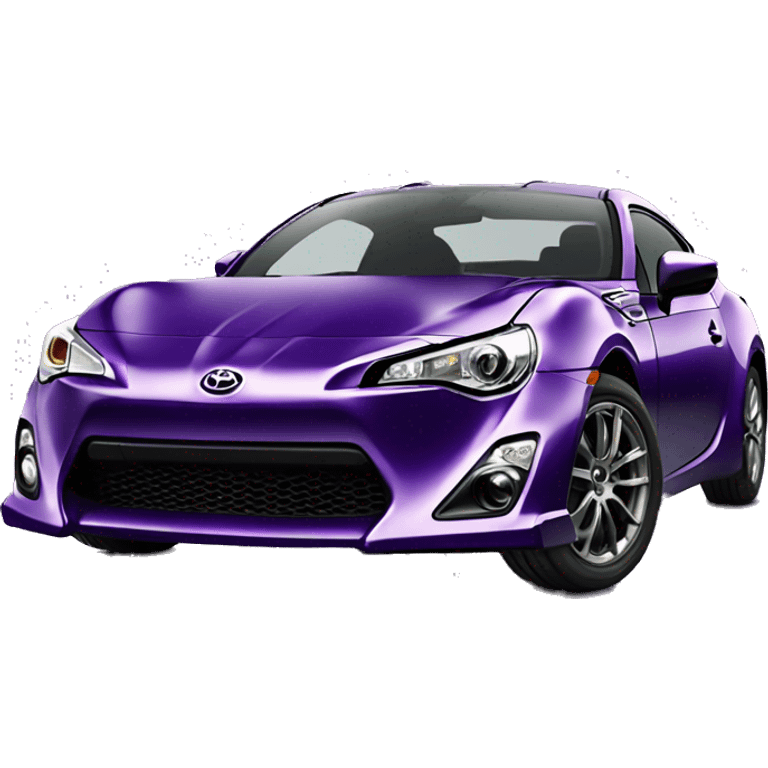 purple toyota gt86 emoji