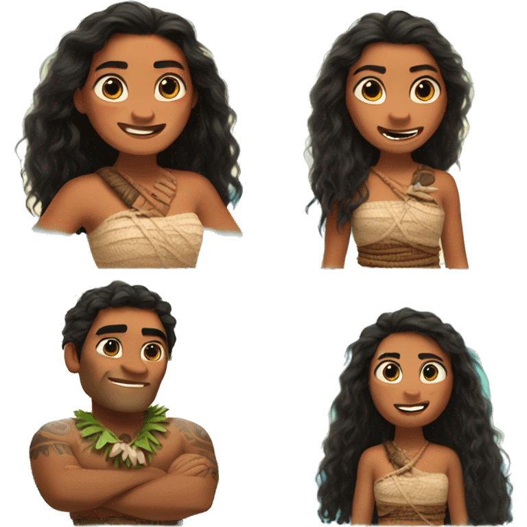 Moana Disney  emoji