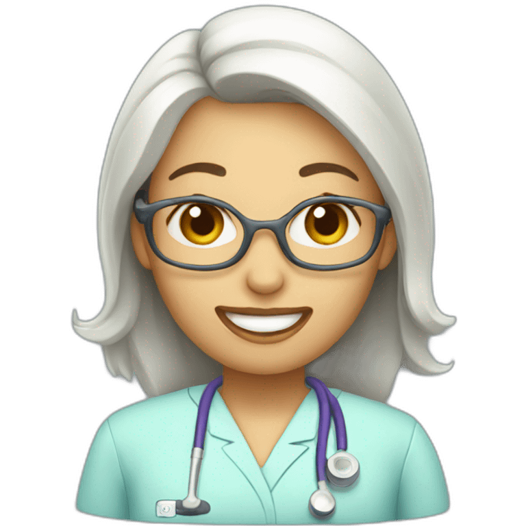 Dentist female  emoji