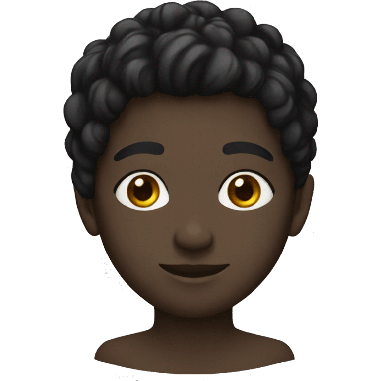 black saumari emoji