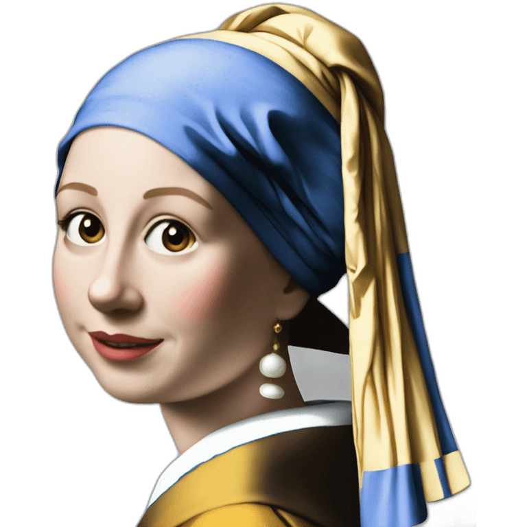 Vermeer as a graph node emoji