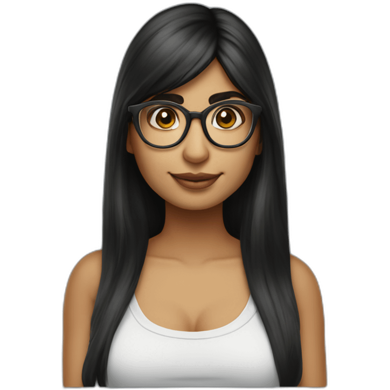 Mia khalifa habillée emoji