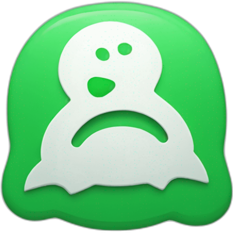 WhatsApp logo emoji