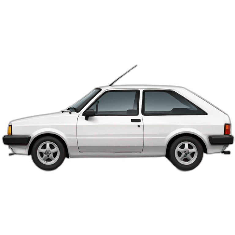 opel kadett gl 1986 white emoji