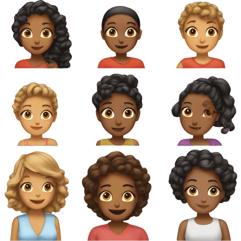 👚👩🏽😍 mix these emojis emoji