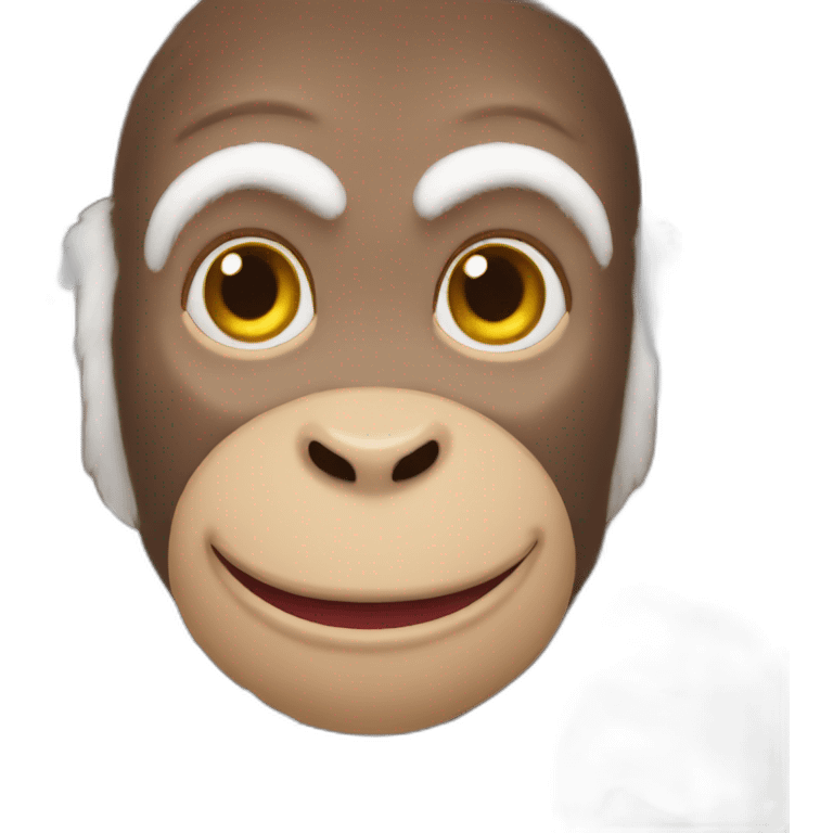 curious george the monkey emoji