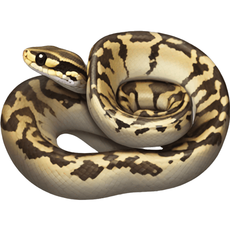 ball python normal color emoji