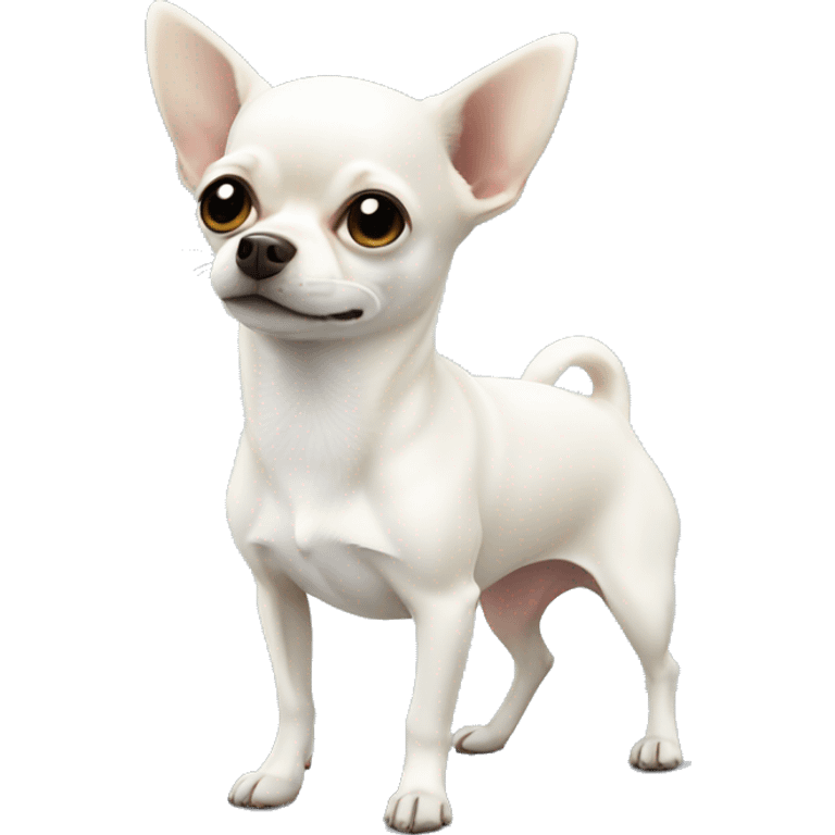 White chihuahua emoji