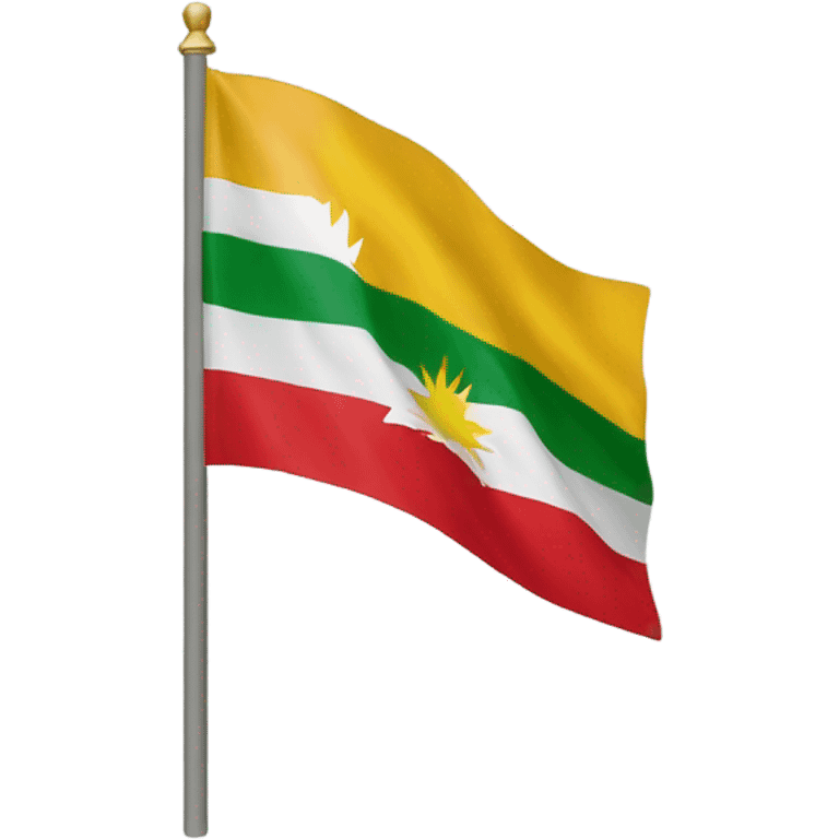 Kurdistan flag  emoji