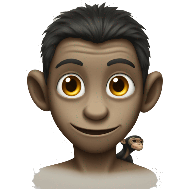 Monkey with Draco  emoji