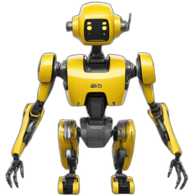 robot boston dynamics yellow emoji