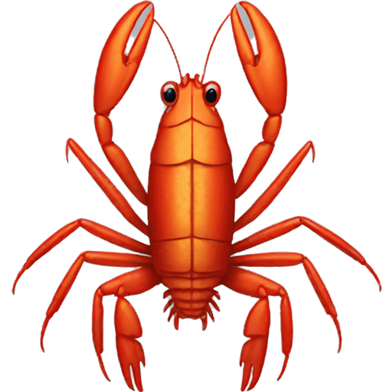 one crayfish emoji