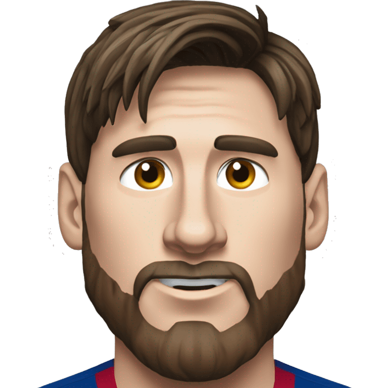 Lionel Messi Barcelona FC emoji