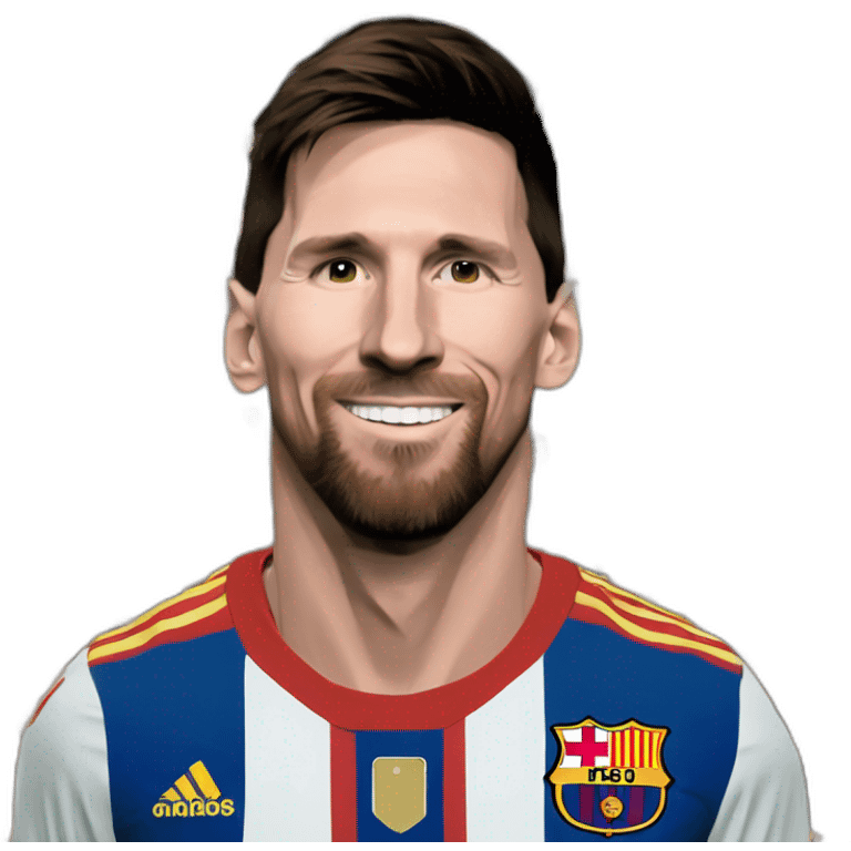 Messi est plus fort qie ronaldo emoji