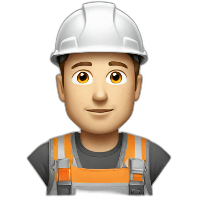 elon musk construction worker emoji