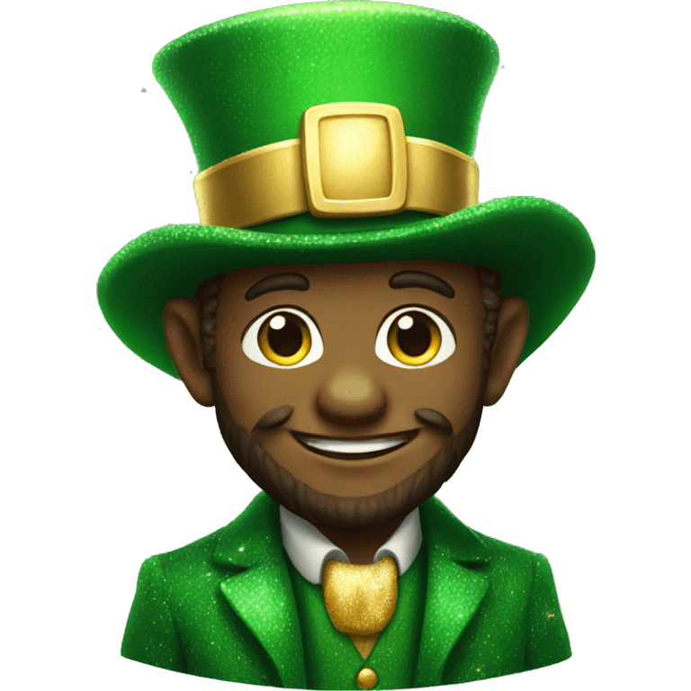 Leprechaun with sparkles  emoji