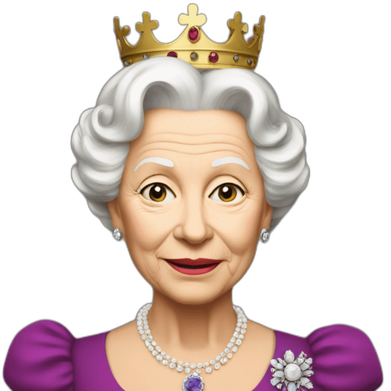 Queen Elisabeth emoji