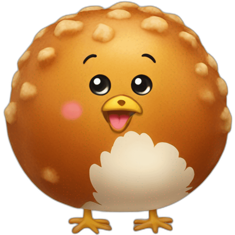 chicken meatball emoji