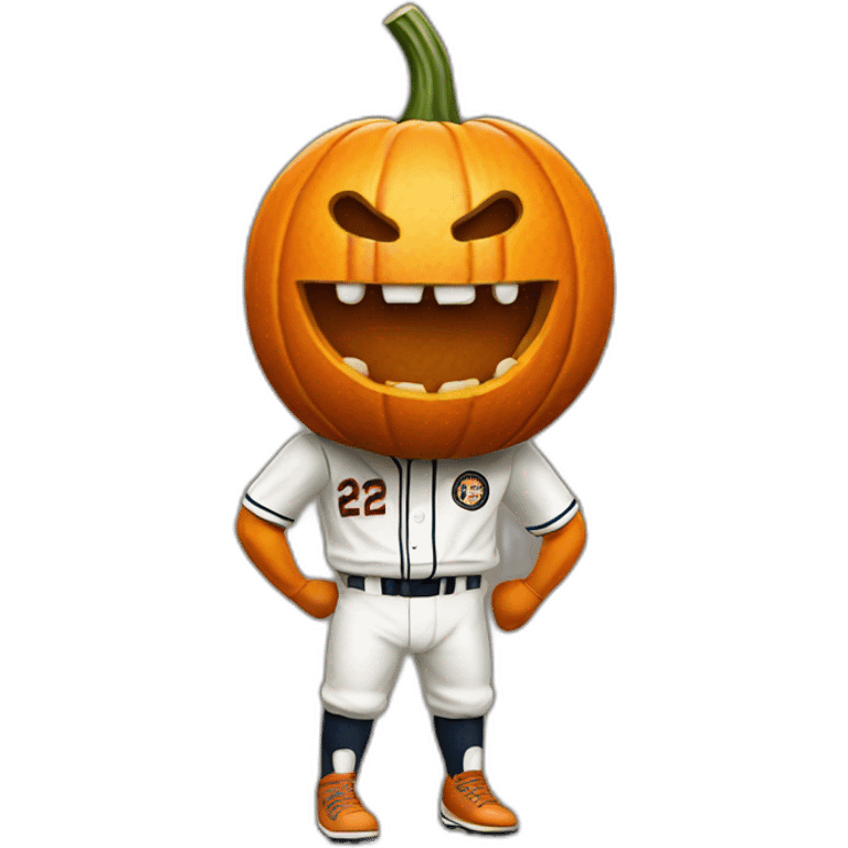 BASEBALL PUMPKIN emoji