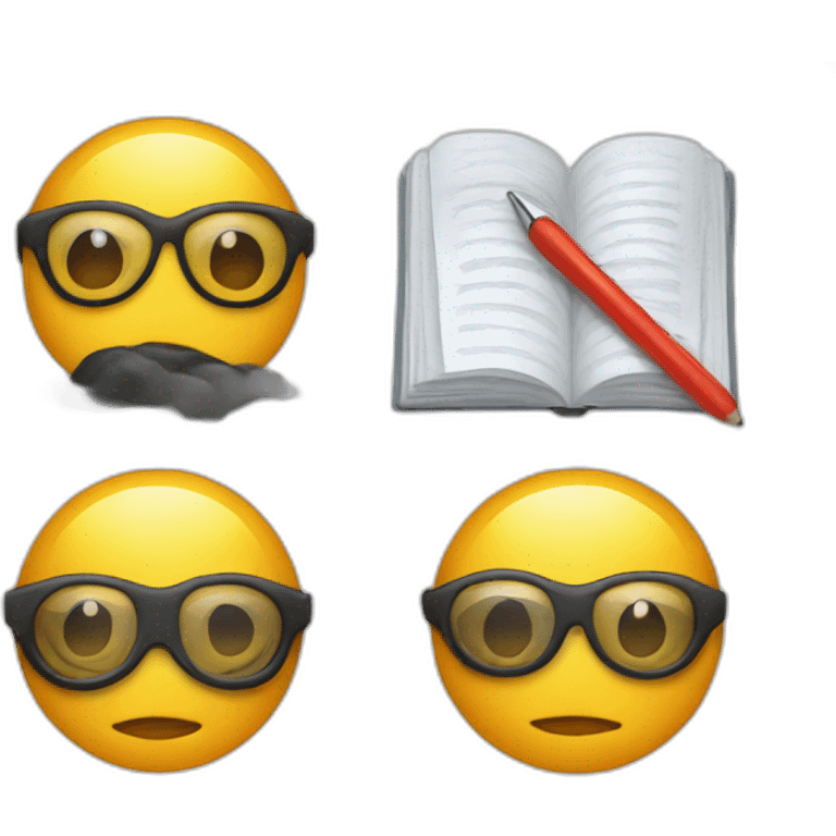 debugging book emoji