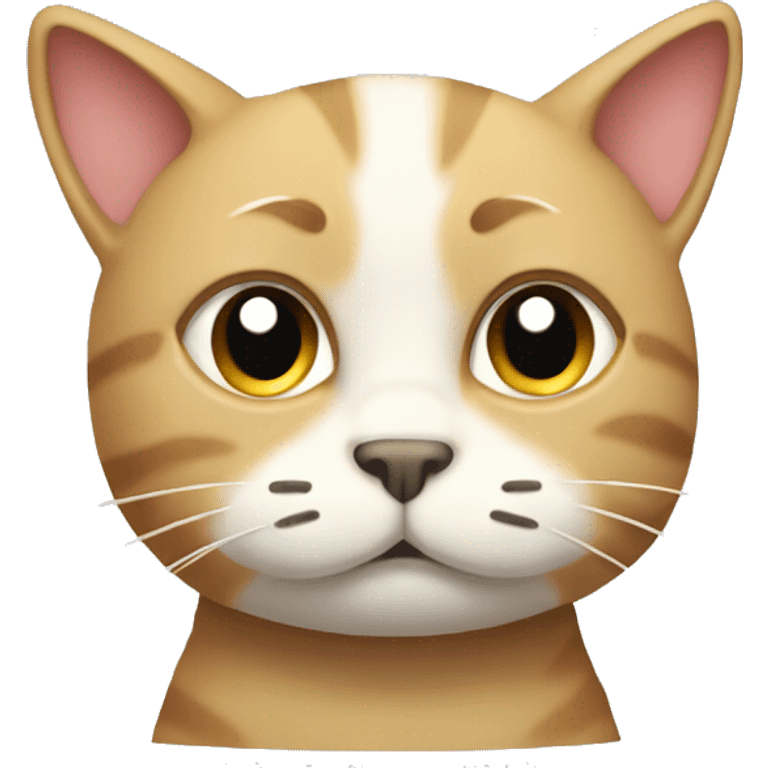 sad cat that says that you’re not paying attention to him emoji