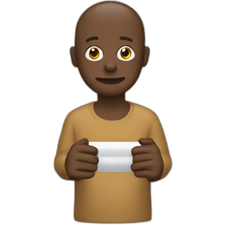 Singe qui tape dans la main d'une personne  emoji