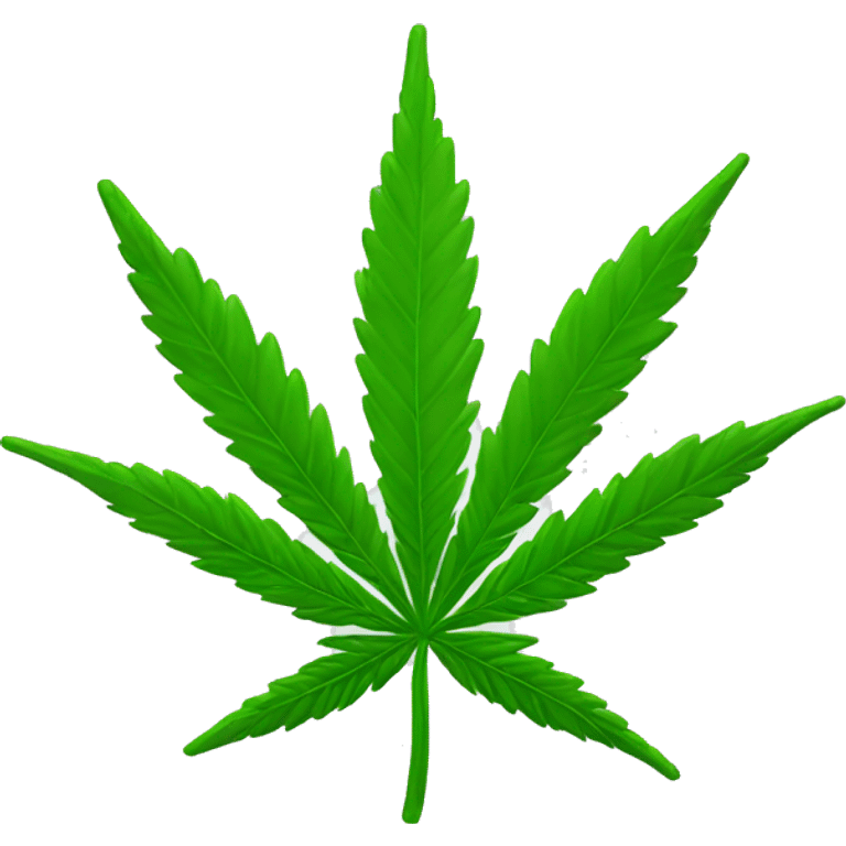 Marijuana leaf emoji