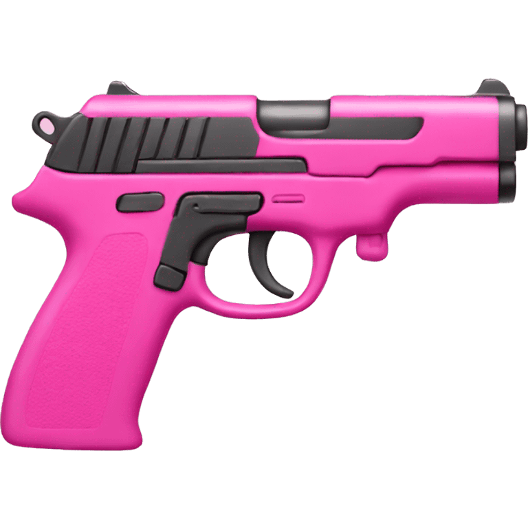 pink gun emoji