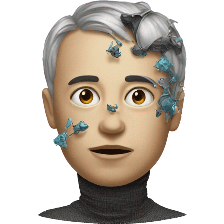 surrealism meets AI emoji