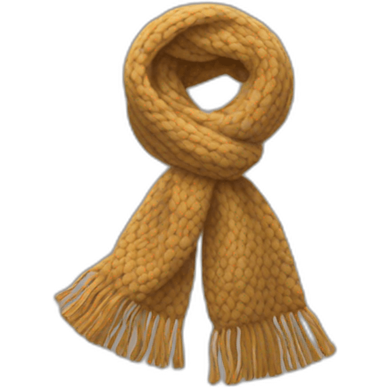 woolen scarf  emoji