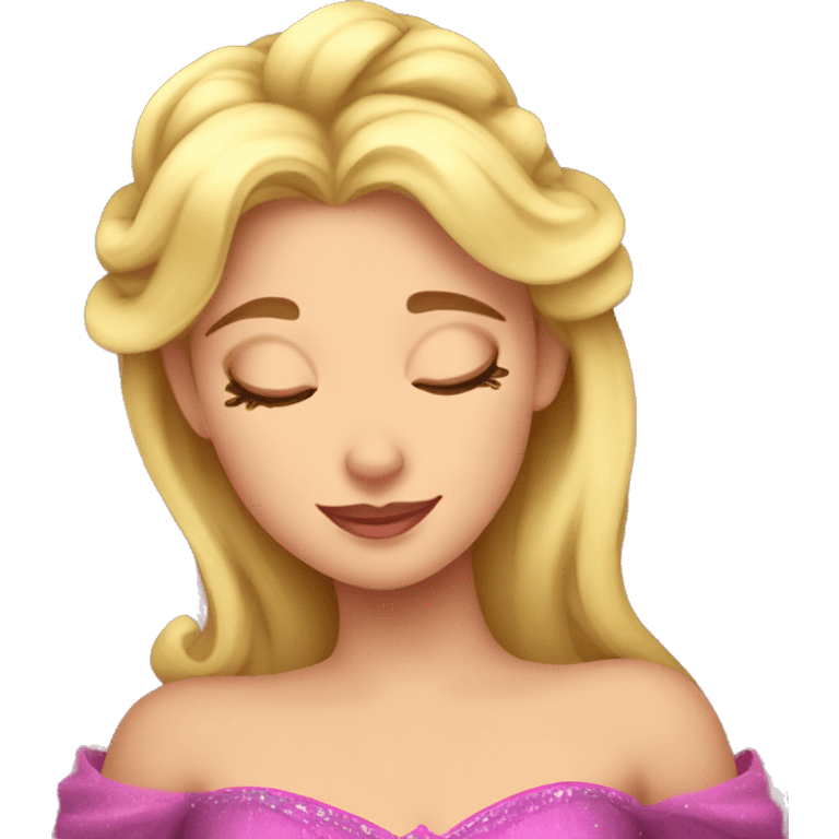 Aurora sleeping beauty emoji