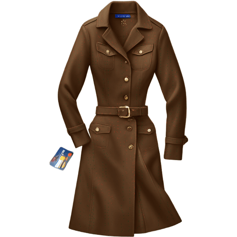 Brown Ralph lauren women women cutting  credit card emoji