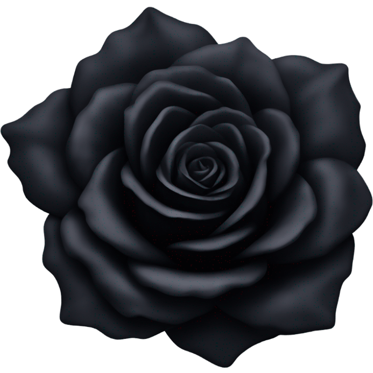 Black roses emoji