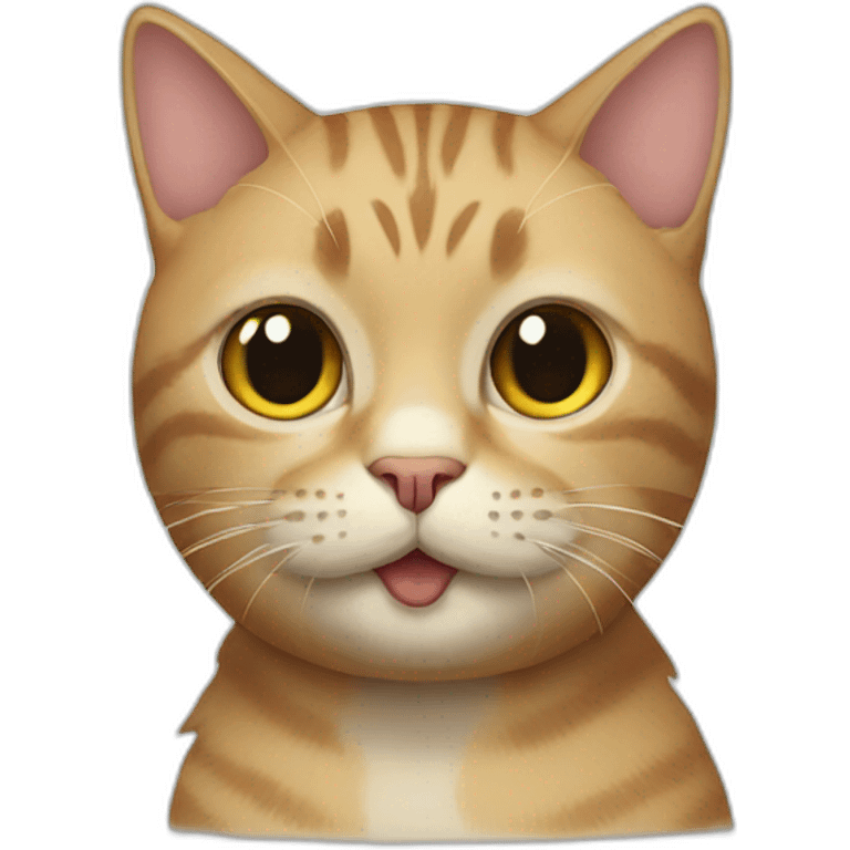 cat with human head emoji