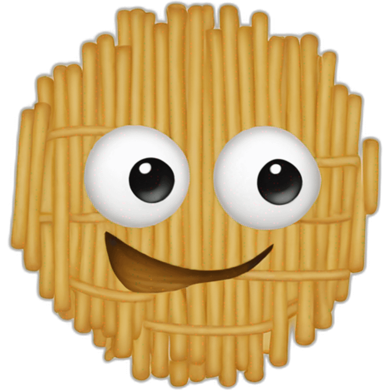 straw emoji