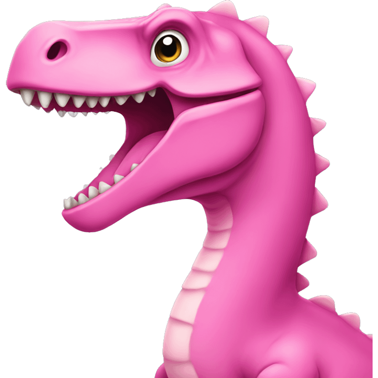 pink dinosaure emoji