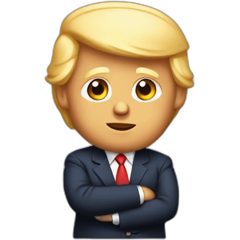 Donald trump cute emoji