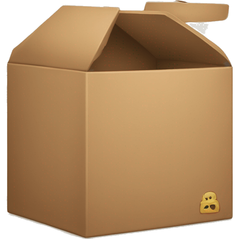 traditional closed box emoji