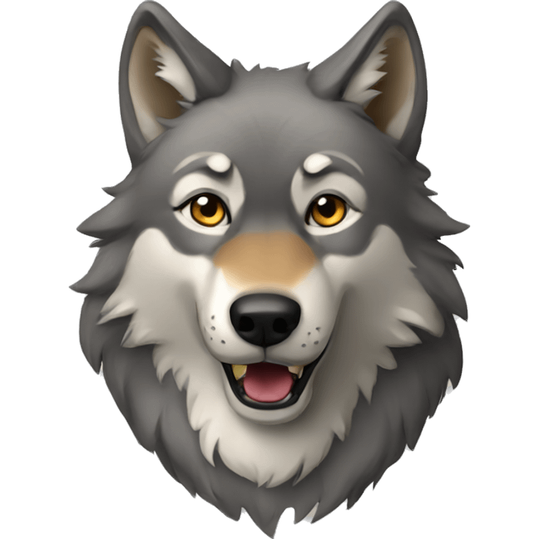 Wolf emoji